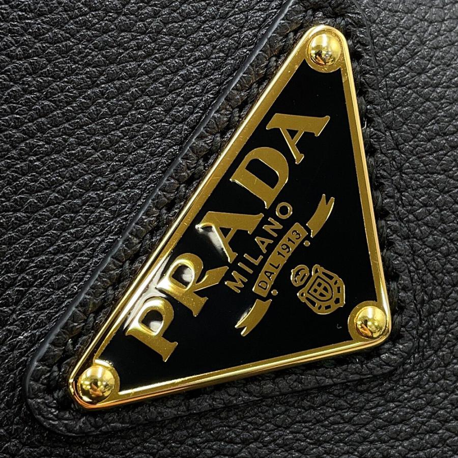 プラダ トートバッグ ショッピングトート レザー 1BG539 PRADA 黒