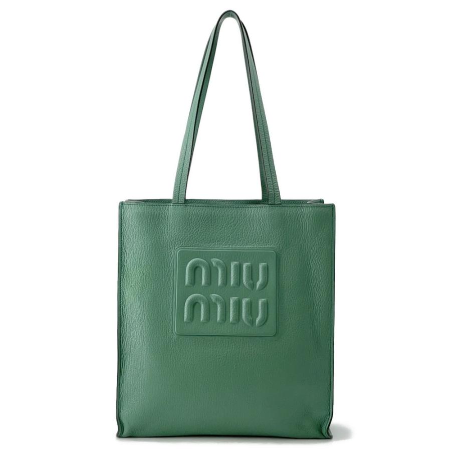 ミュウミュウ トートバッグ マドラス レザー 5BG264 MIUMIU 【安心保証