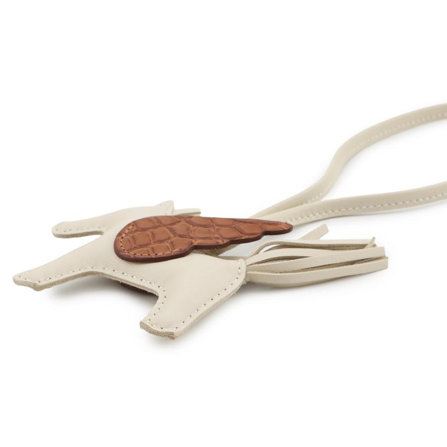 エルメス バッグチャーム ロデオPM ペガサス タッチ クレ/クラフト