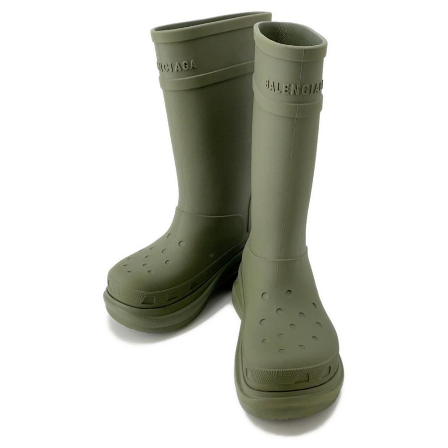 バレンシアガ ブーツ クロックスコラボ クロッグブーツ メンズサイズ44