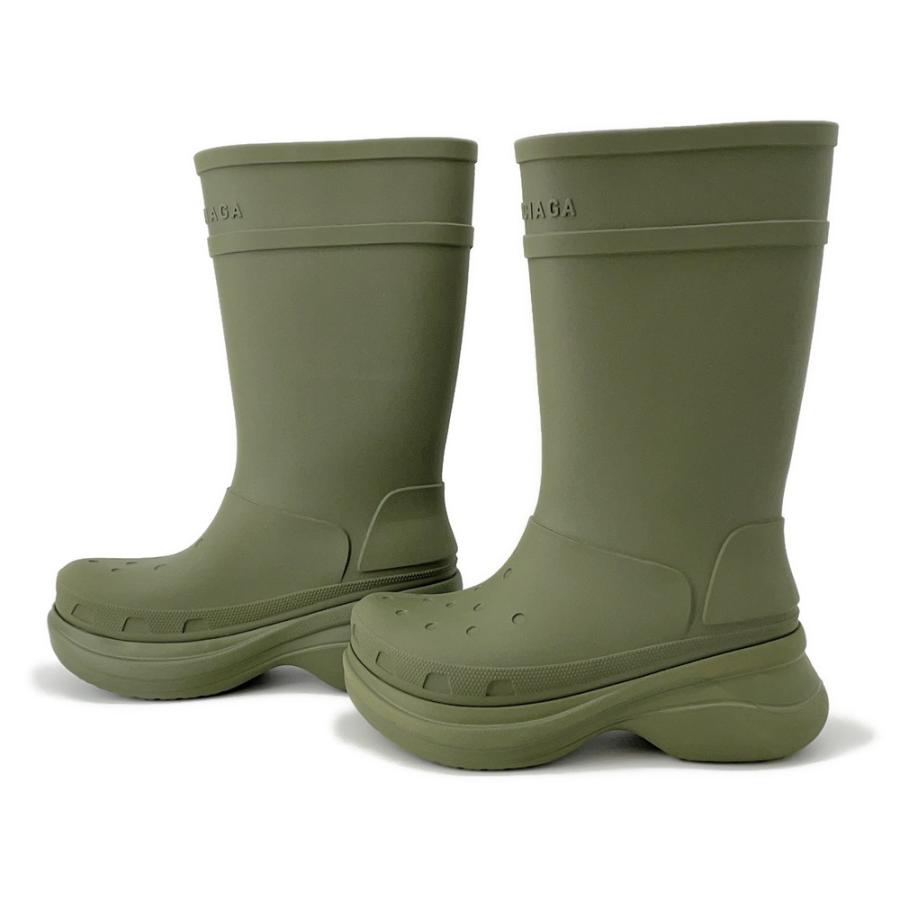 バレンシアガ ブーツ クロックスコラボ クロッグブーツ メンズサイズ44