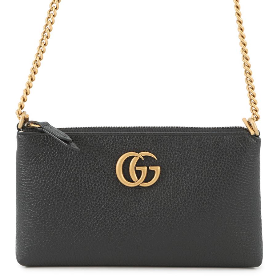 グッチ チェーンショルダーバッグ GGマーモント レザー 779795 GUCCI 
