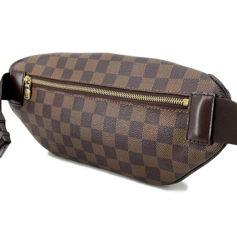 ルイヴィトン ボディバッグ ダミエ・エベヌ バムバッグ・メルヴィール N51172 LOUIS VUITTON ウエストバッグ 【安心保証】