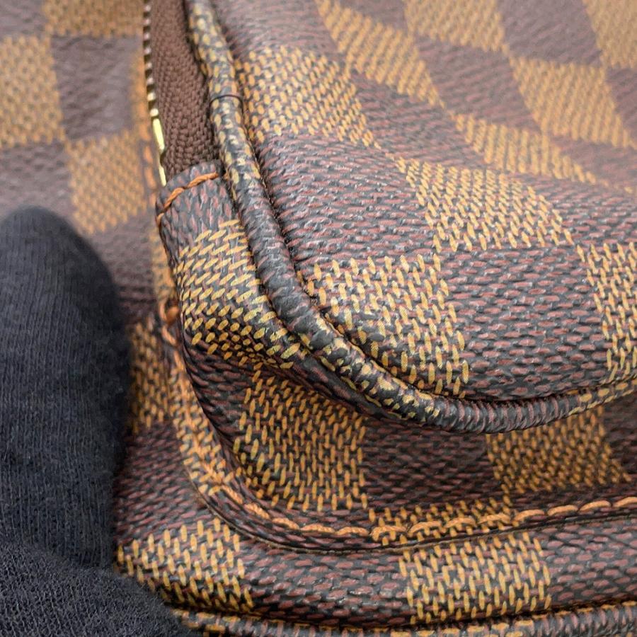 ルイヴィトン ボディバッグ ダミエ・エベヌ バムバッグ・メルヴィール N51172 LOUIS VUITTON ウエストバッグ 【安心保証】