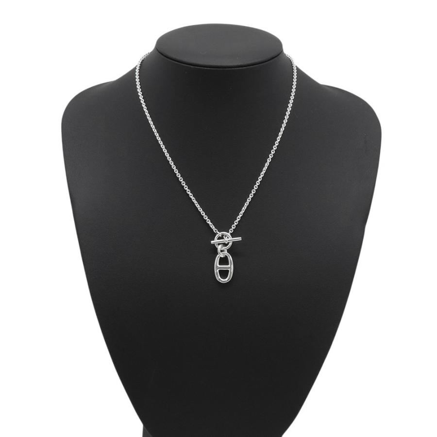 エルメスHERMÈS シェーヌダンクル　アミュレットＳＶ925ネックレス エルメス ネックレス シェーヌダンクル アミュレット SV925シルバー