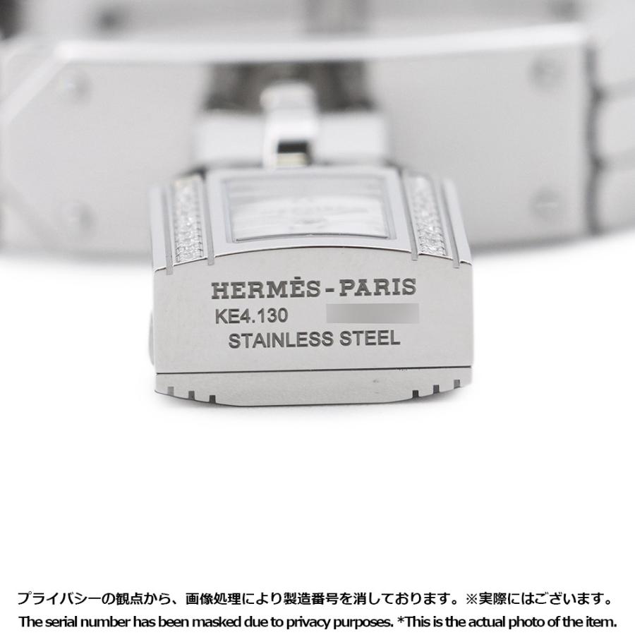 エルメス ケリーウォッチ ダイヤベゼル KE4.130.130 HERMES 腕時計