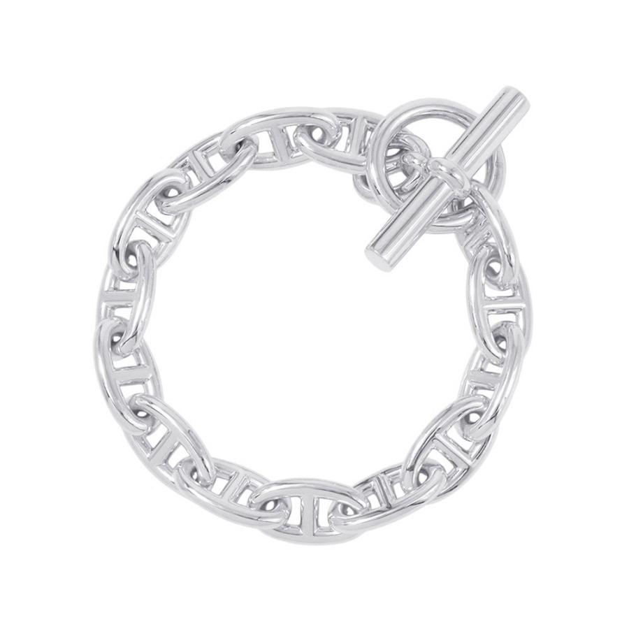 エルメス ブレスレット シェーヌダンクルGM 14コマ SV925シルバー