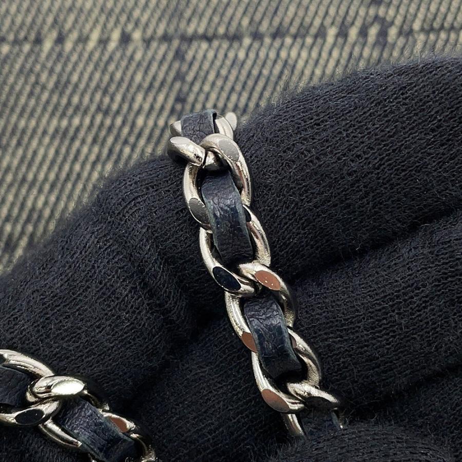 美品◆ CHANEL ショルダーバッグ マトラッセ チョコバー デニム 正規品 CHANEL シャネル デニム マトラッセ チョコバー ショルダー