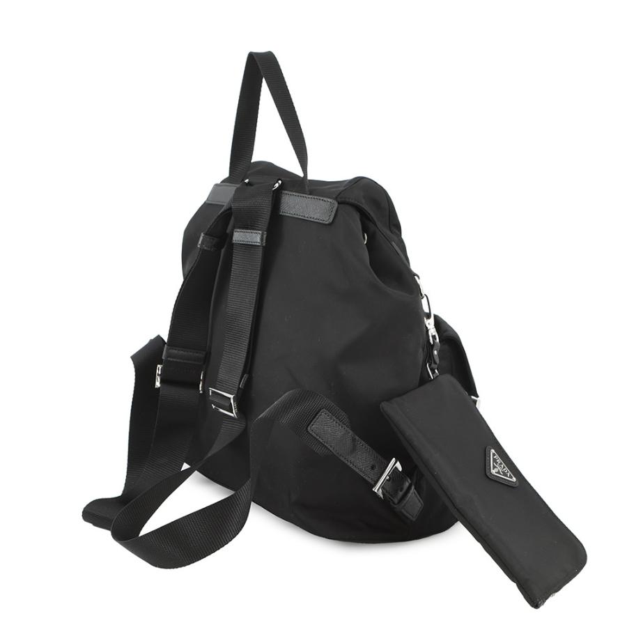 プラダ リュック ポーチ付 ミディアム Re-Nylon バックパック ナイロン
