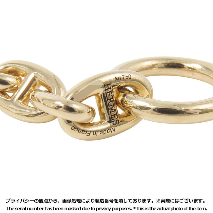 エルメス ブレスレット シェーヌダンクルTPM 22コマ K18YGイエロー