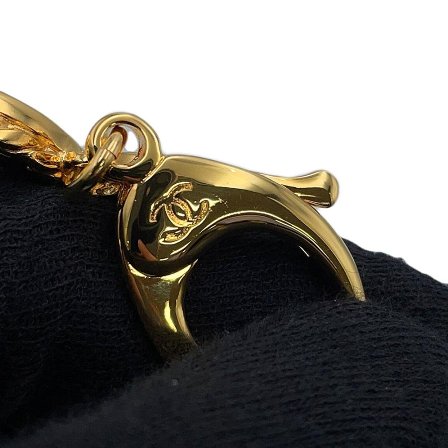 シャネル キーホルダー ココマーク デニム ハートモチーフ チャーム