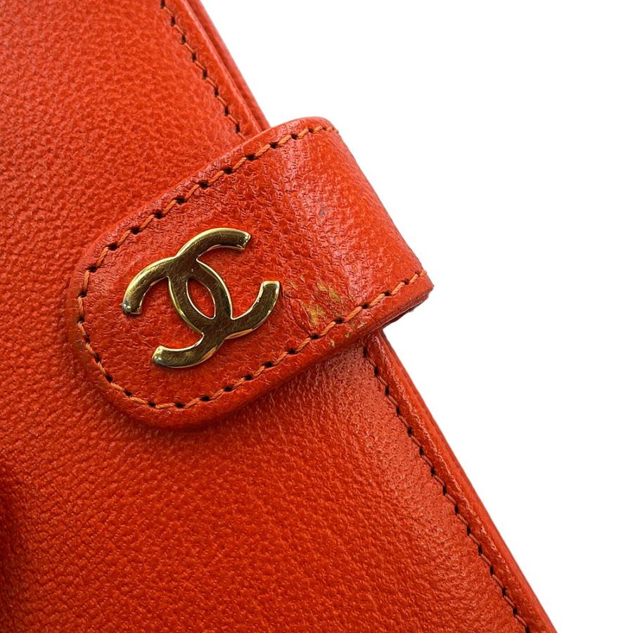 シャネル 手帳カバー アジェンダ ココマーク レザー CHANEL 手帳