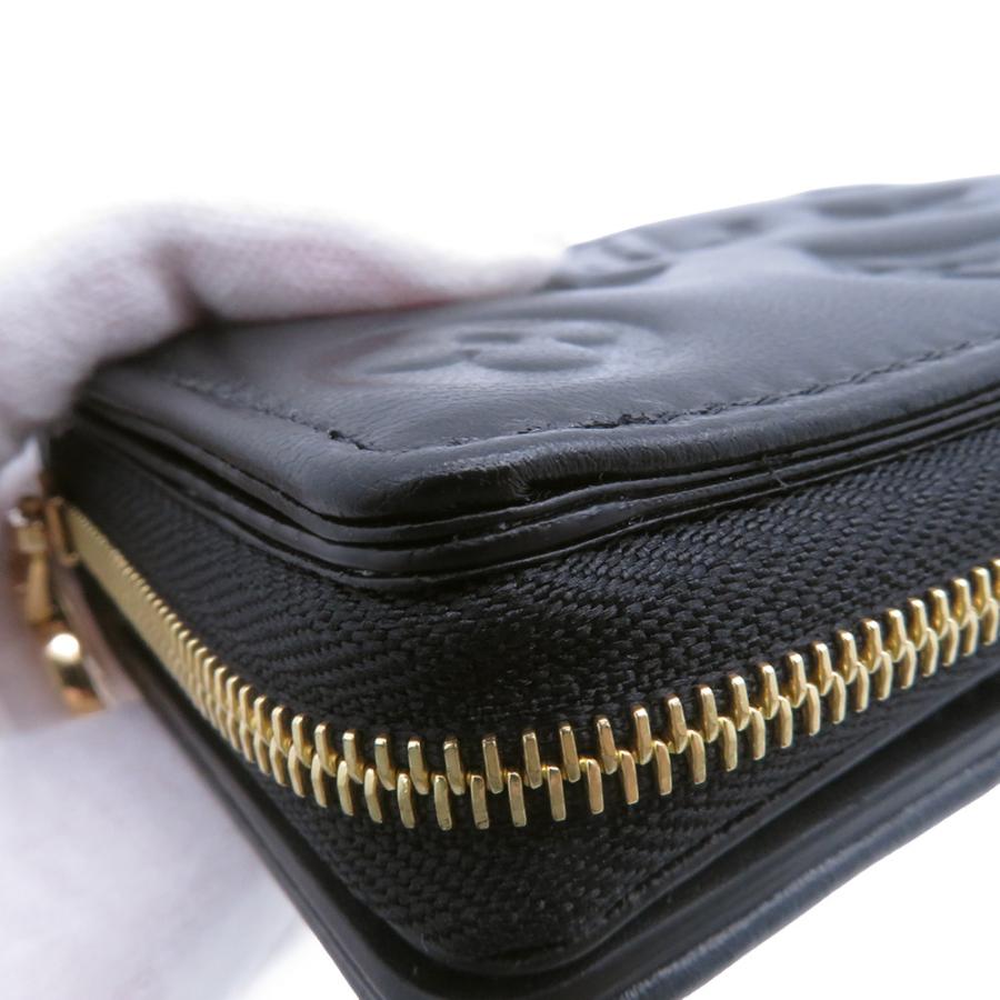 ルイヴィトン 二つ折り財布 ラムレザー/モノグラム・パターン