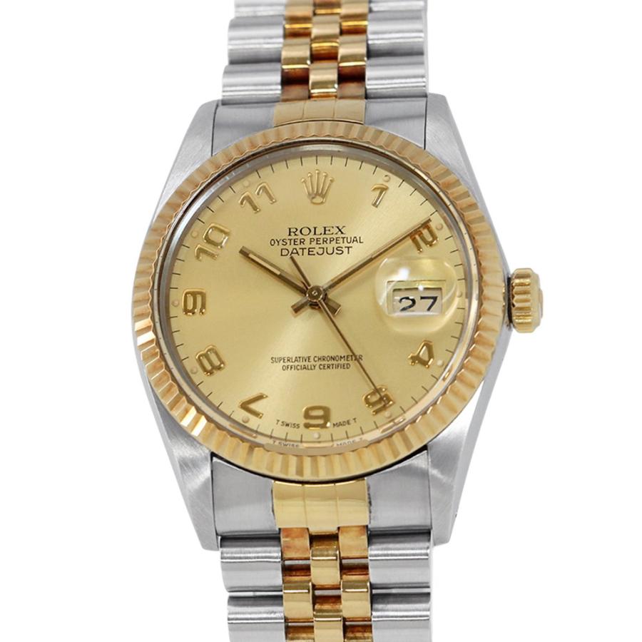 ROLEX純正 16013  コマ  K18YG/SS  2コマ デイトジャスト ロレックス デイトジャスト R番 16013 SS/K18イエローゴールド ROLEX