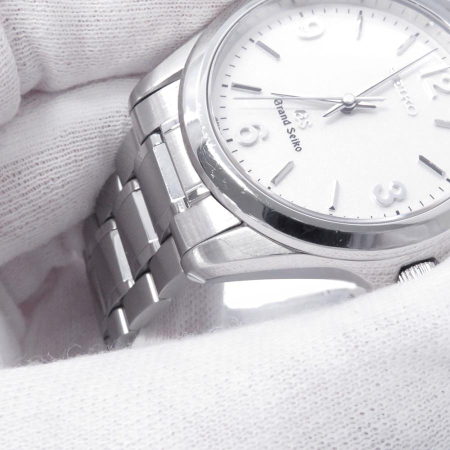 セイコー グランドセイコー 8J55-0010 SEIKO 腕時計 白文字盤 【安心