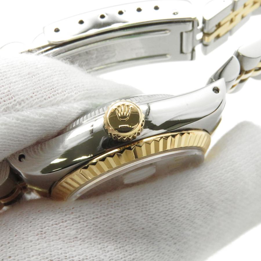 ロレックス デイトジャスト X番 SS/K18YG 69173 ROLEX 腕時計 白文字盤