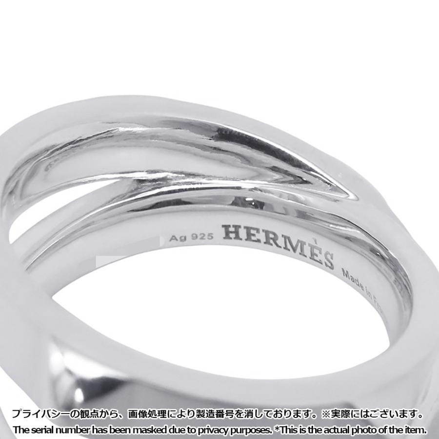 エルメス リング エルメス・クルー・ドゥ・H 5クルー SV925シルバー