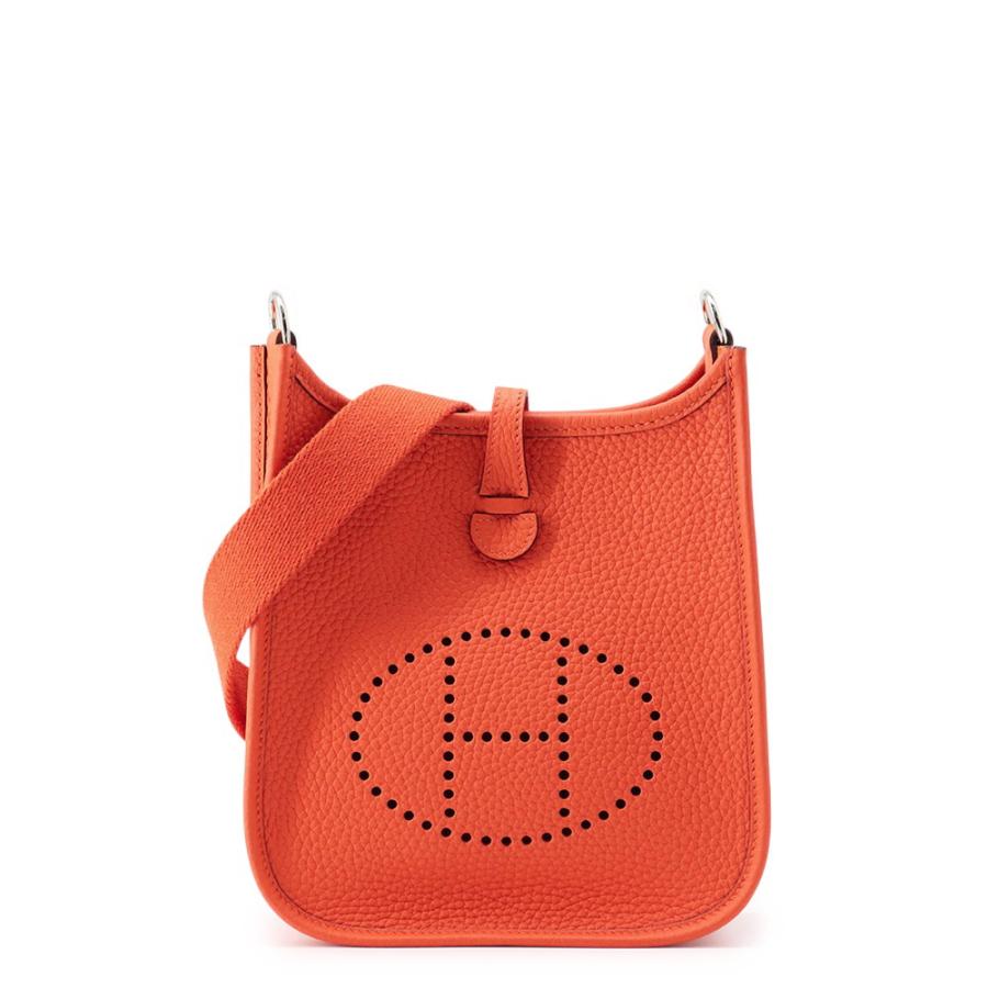 エルメス エブリンTPM 111cm アマゾン オレンジフィールド/シルバー