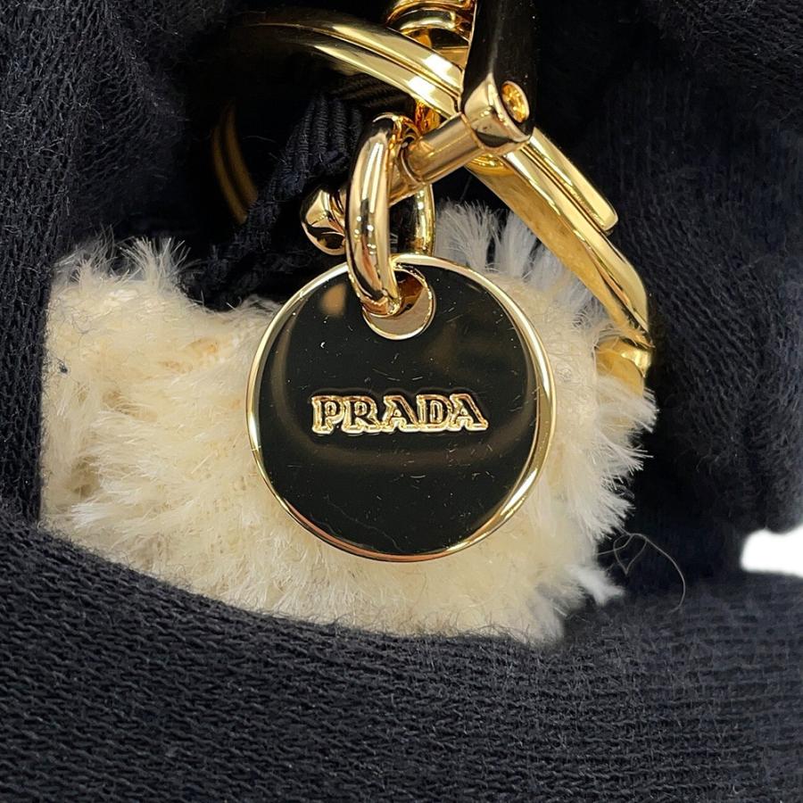 プラダ キーホルダー Teddy キーチャーム 1TO050 PRADA バッグチャーム
