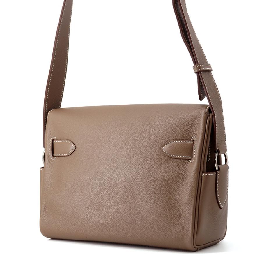 美品◇エルメス アレルトゥール メッセンジャーバッグ □R刻印キャンバス カーキ 美品◇エルメス アレルトゥール メッセンジャーバッグ □R刻印