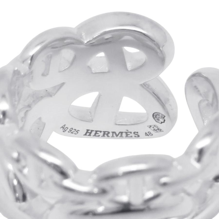 HERMES✨シェーヌダンクル アンシェネGM✨サイズ48 エルメス リング シェーヌダンクル アンシェネGM Enchainee SV925