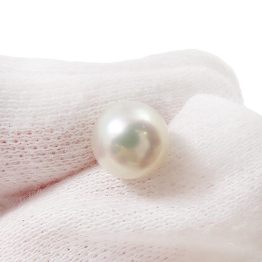 ミキモト ピアス あこや真珠/ダイヤモンド 4P 計約0.06ct パール K18YG