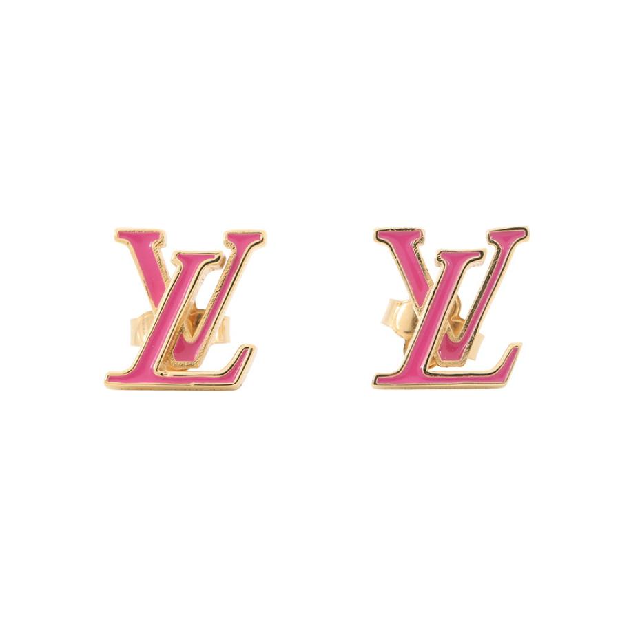 美品）LOUISVUITTON アイコニック ピアス ローズ・バレリーヌ（片耳） 美品）LOUISVUITTON アイコニック ピアス ローズ・バレリーヌ（片耳
