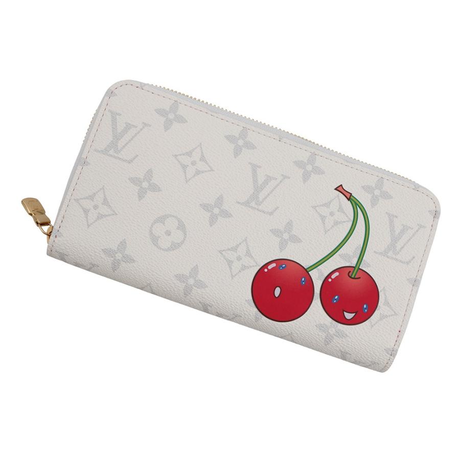 ルイヴィトン 長財布 モノグラム・チェリー LV × TM ジッピー