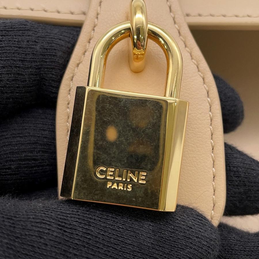 セリーヌ ショルダーバッグ タブー ミディアム レザー 196583 CELINE