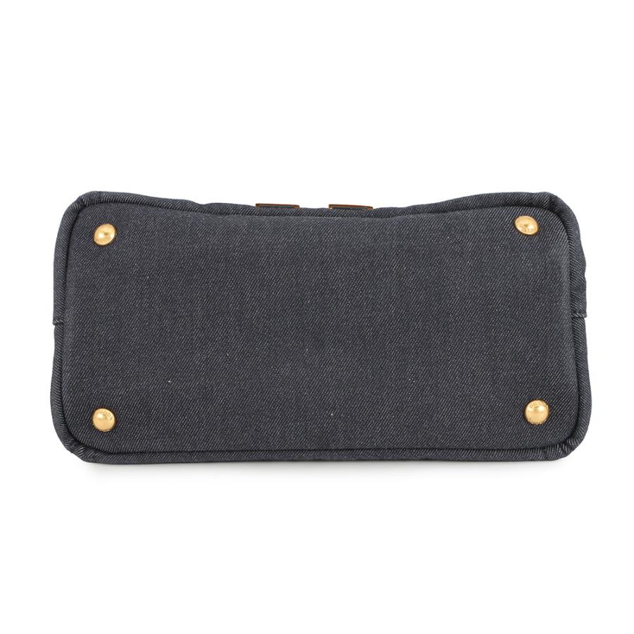 プラダ トートバッグ カナパ CANAPA ロボット デニム 1BG439 PRADA