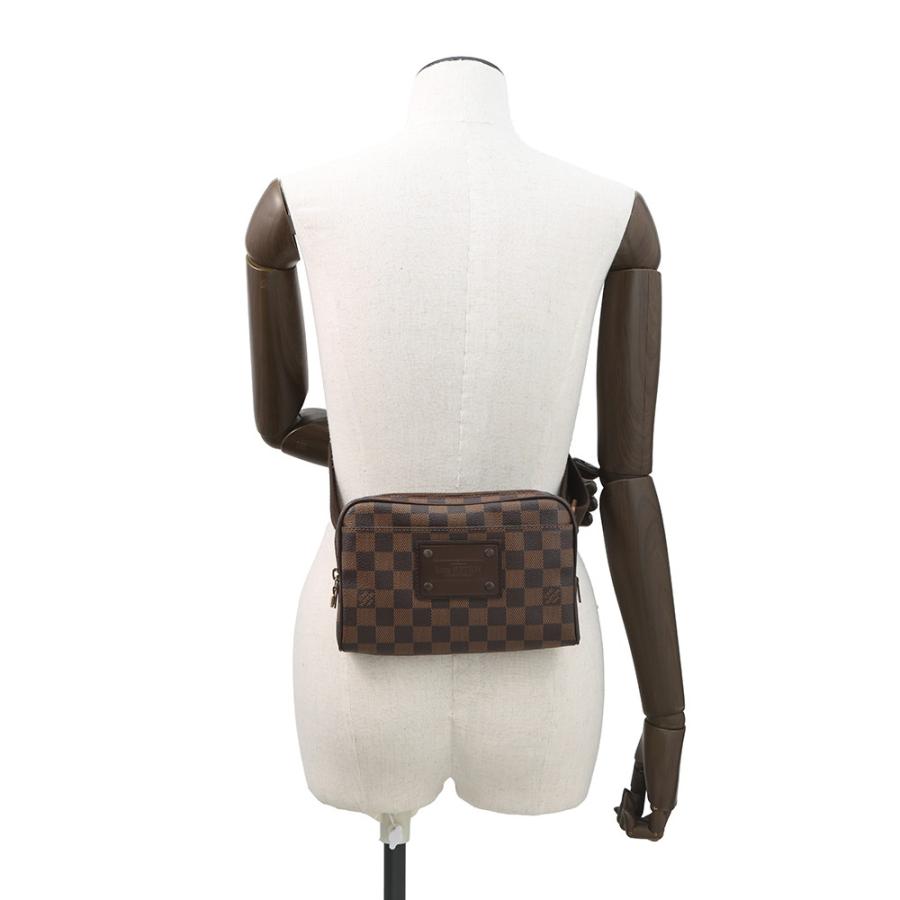 Louis Vuitton ダミエボディバッグ バムバックブルックリン LOUIS VUITTON（ルイ・ヴィトン） ほぼ新品 ダミエ バム バッグ