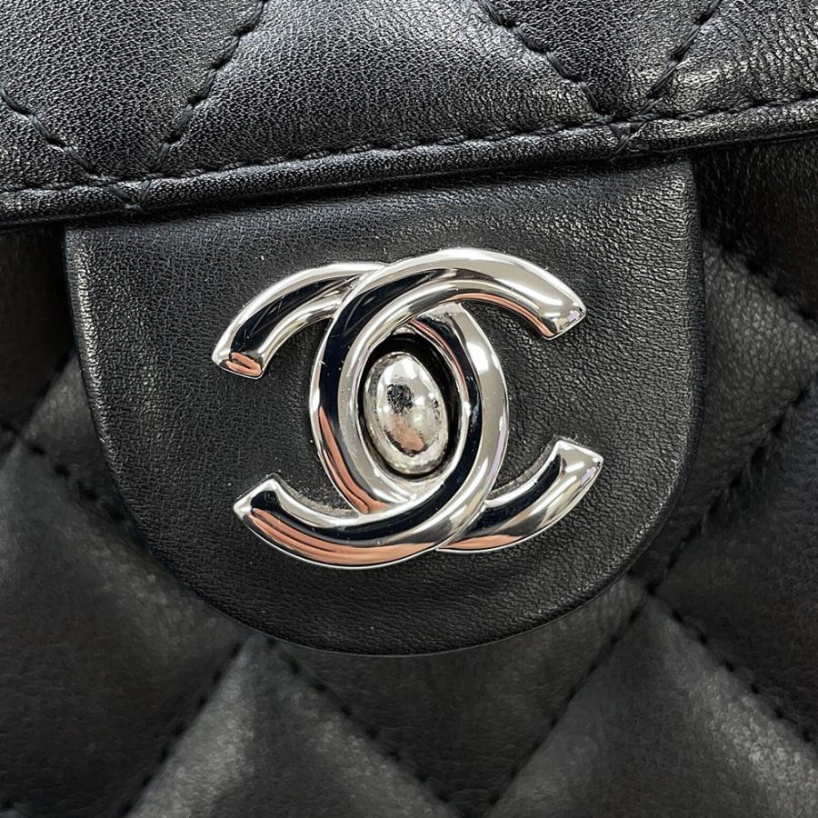 シャネル ショルダーバッグ カンボンライン ココマーク マトラッセ ラムスキン A28120 CHANEL ワンショルダー 黒 【安心保証】_12