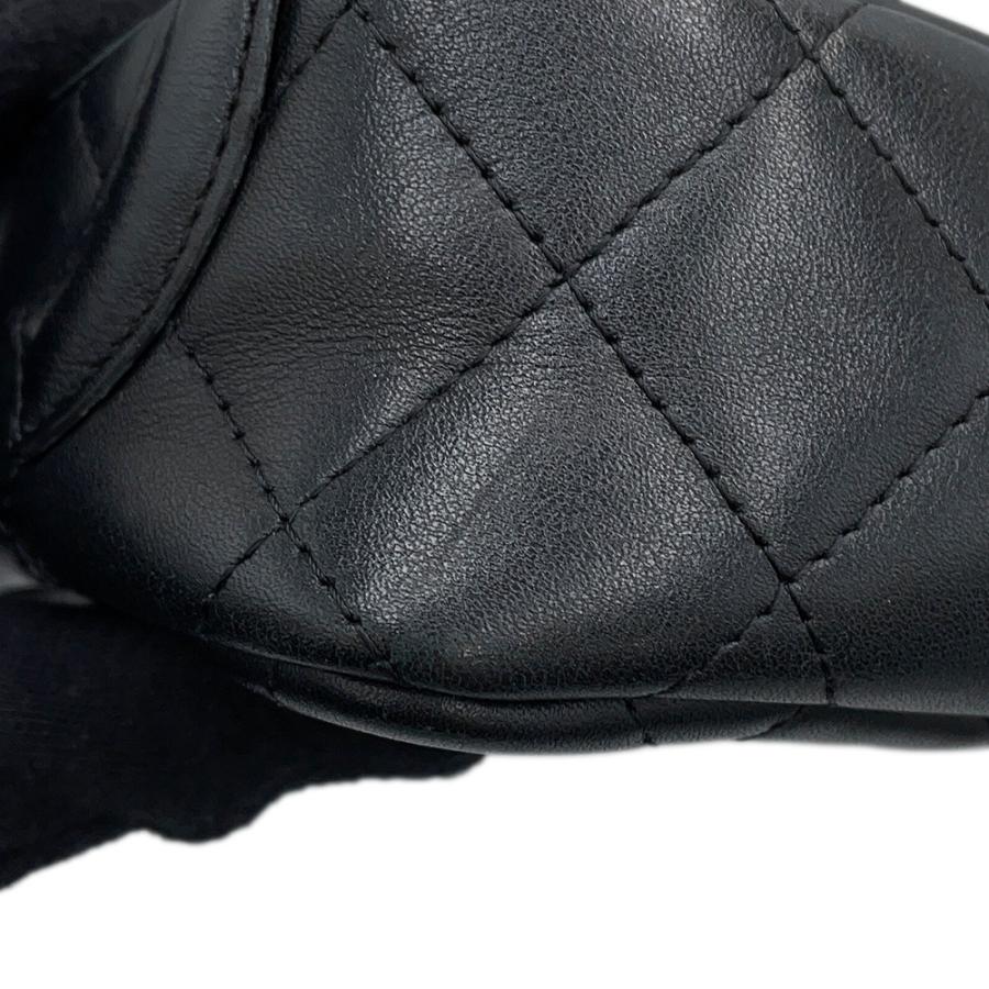 シャネル ショルダーバッグ カンボンライン ココマーク マトラッセ ラムスキン A28120 CHANEL ワンショルダー 黒 【安心保証】_5