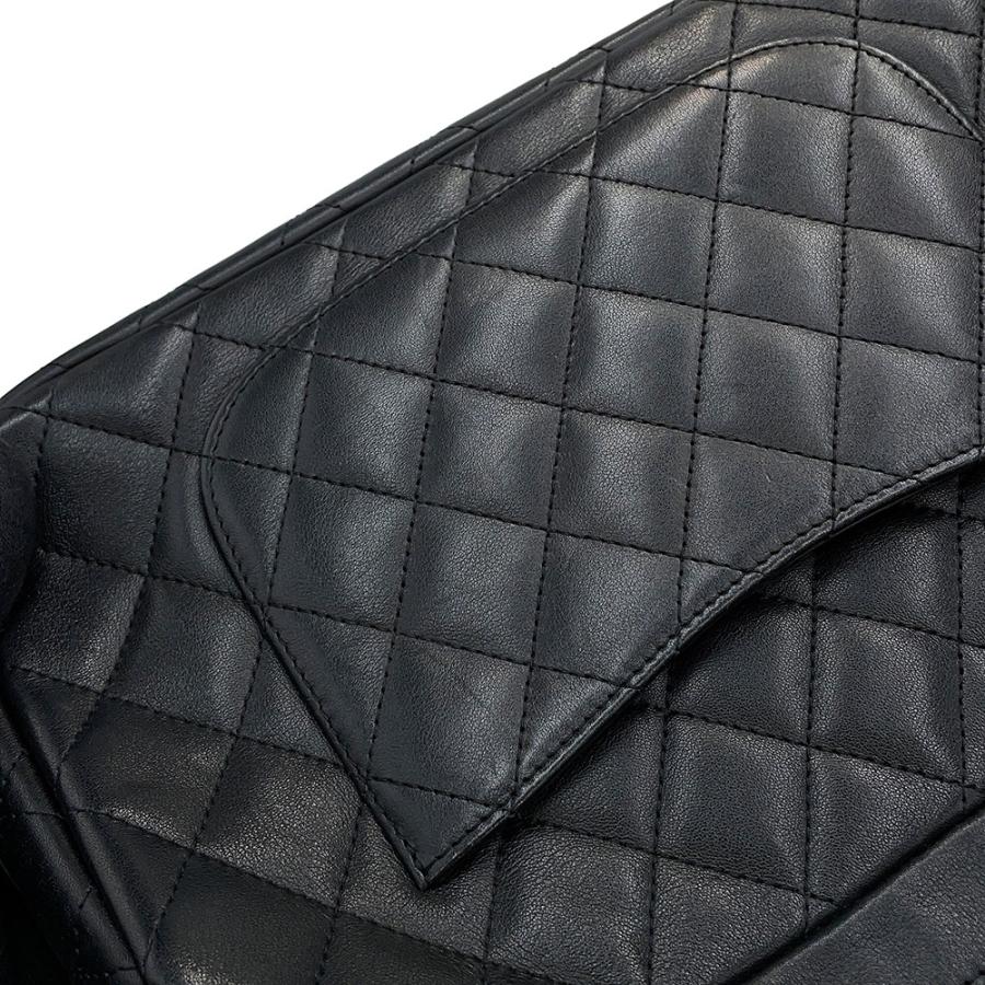 シャネル ショルダーバッグ カンボンライン ココマーク マトラッセ ラムスキン A28120 CHANEL ワンショルダー 黒 【安心保証】_6