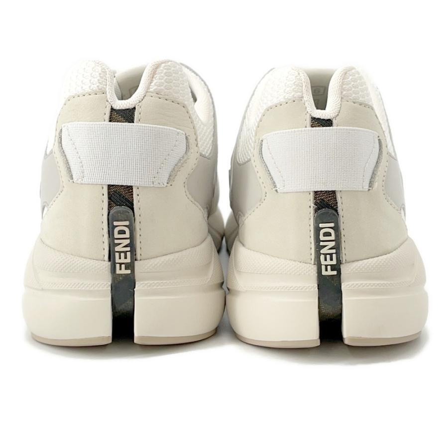 フェンディ スニーカー Faster ズッカ柄 ファブリック メンズサイズ6 7E1555 FENDI 靴 フェンディ スニーカー Faster ズッカ柄 ファブリック メンズサイズ6