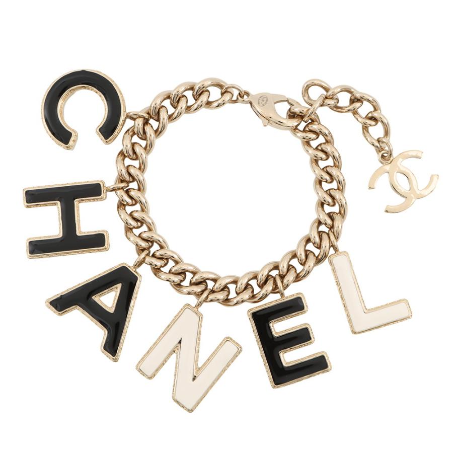 シャネル ブレスレット ロゴ チェーン B22 A AB8724 CHANEL