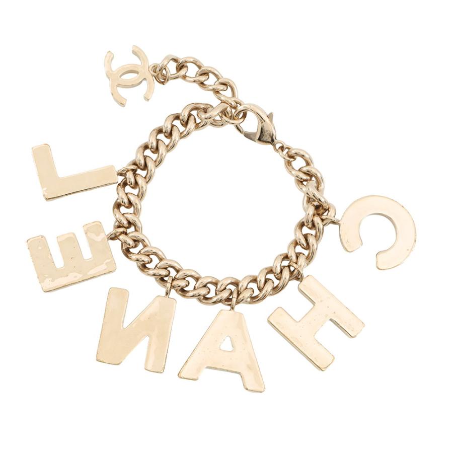 シャネル ブレスレット ロゴ チェーン B22 A AB8724 CHANEL