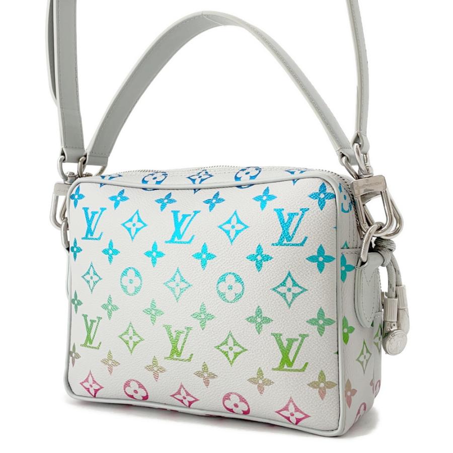中古 ルイ ヴィトン LOUIS VUITTON M13897 RFID(ICチップ) ユニセックス ショルダーバッグ モノグラム ライトグレー/マルチカラー モノグラムイリデセント ルイ ヴィトン モノグラム ナイル ライトグレー/マルチカラー M13897