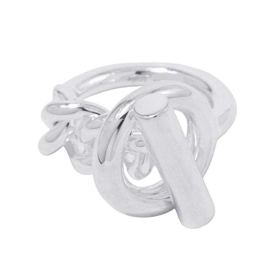 エルメス リング クロワゼットMM SV925シルバー リングサイズ52 HERMES