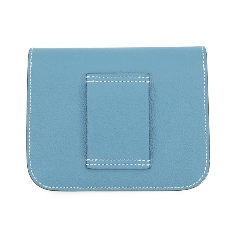 エルメス 財布 コンスタンス スリム ニューブルージーン/ゴールド金具