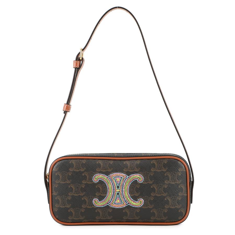 セリーヌ ハンドバッグ トリオンフ ミニカメラバッグ PVC レザー