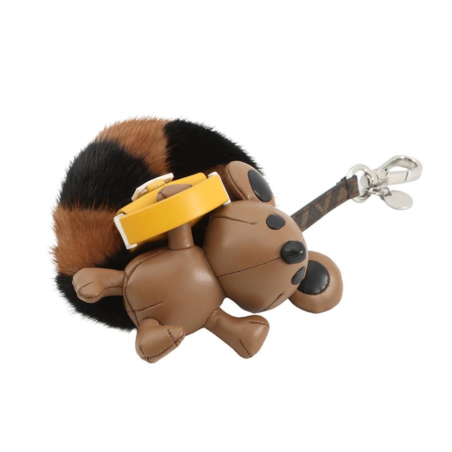 フェンディ バッグチャーム ファーレット リス ミンクファー