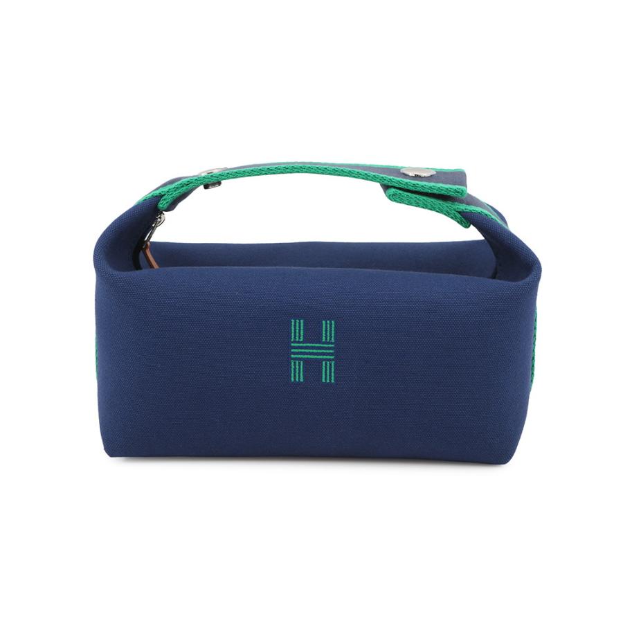 HERMES ブリッドアブラック PM ポーチ マリン　新品 エルメス ポーチ ブリッド・ア・ブラックPM マリン/シルバー金具