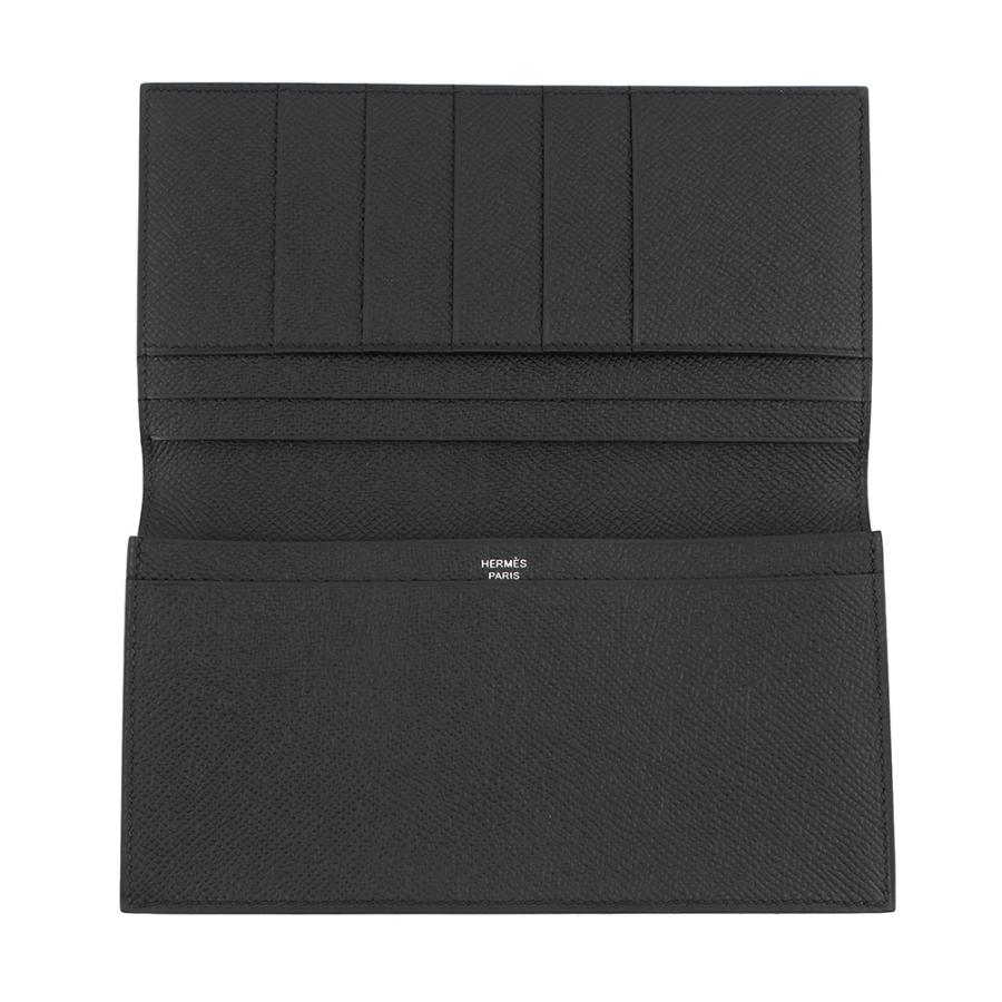 【美品】エルメス MC2 フレミング ヴォーエプソン 長財布 ネイビー T刻印 エルメス 長財布 MC2 フレミング ブラック エプソン W刻印 HERMES 財布