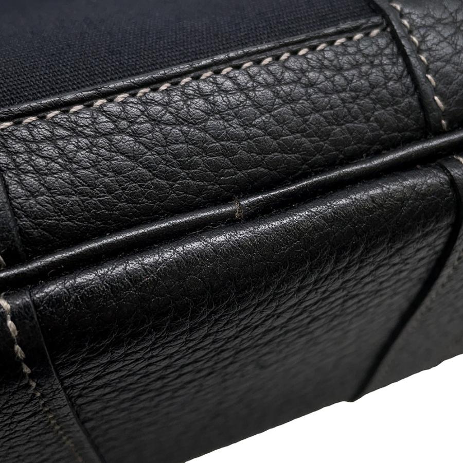 エルメス ガーデンパーティTTPM トワルオフィシエ ネゴンダ ブラック エルメス トートバッグ ガーデンパーティTTPM ブラック/シルバー金具