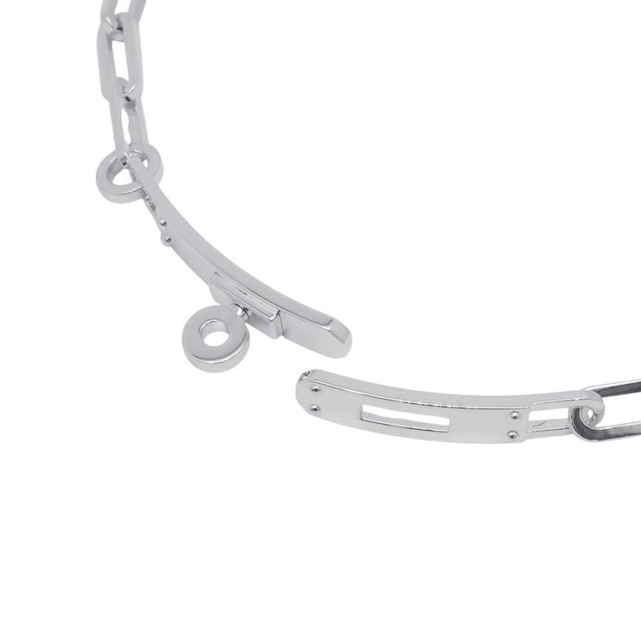 HERMES エルメス ケリーシェーヌ ドゥブルトゥール ブレスレット シルバー エルメス ブレスレット ケリー シェーヌ ドゥブルトゥール チェーン