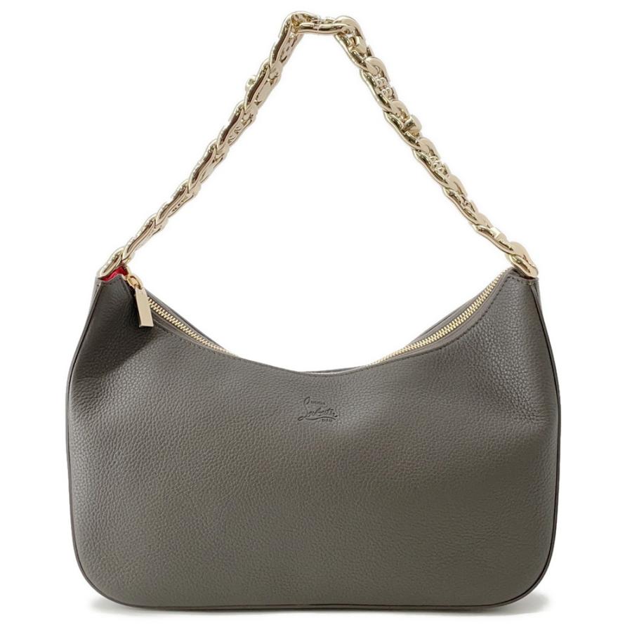 クリスチャン・ルブタン チェーンショルダーバッグ ルビラ レザー