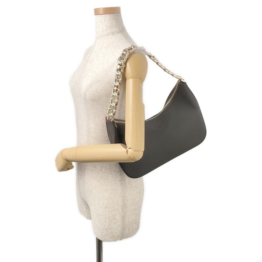 クリスチャン・ルブタン チェーンショルダーバッグ ルビラ レザー