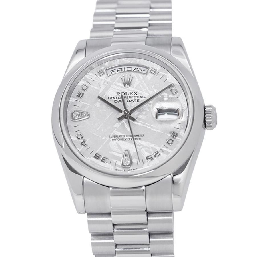 ロレックス デイデイト M番 PT950 118206 2BR ROLEX 腕時計 ウォッチ