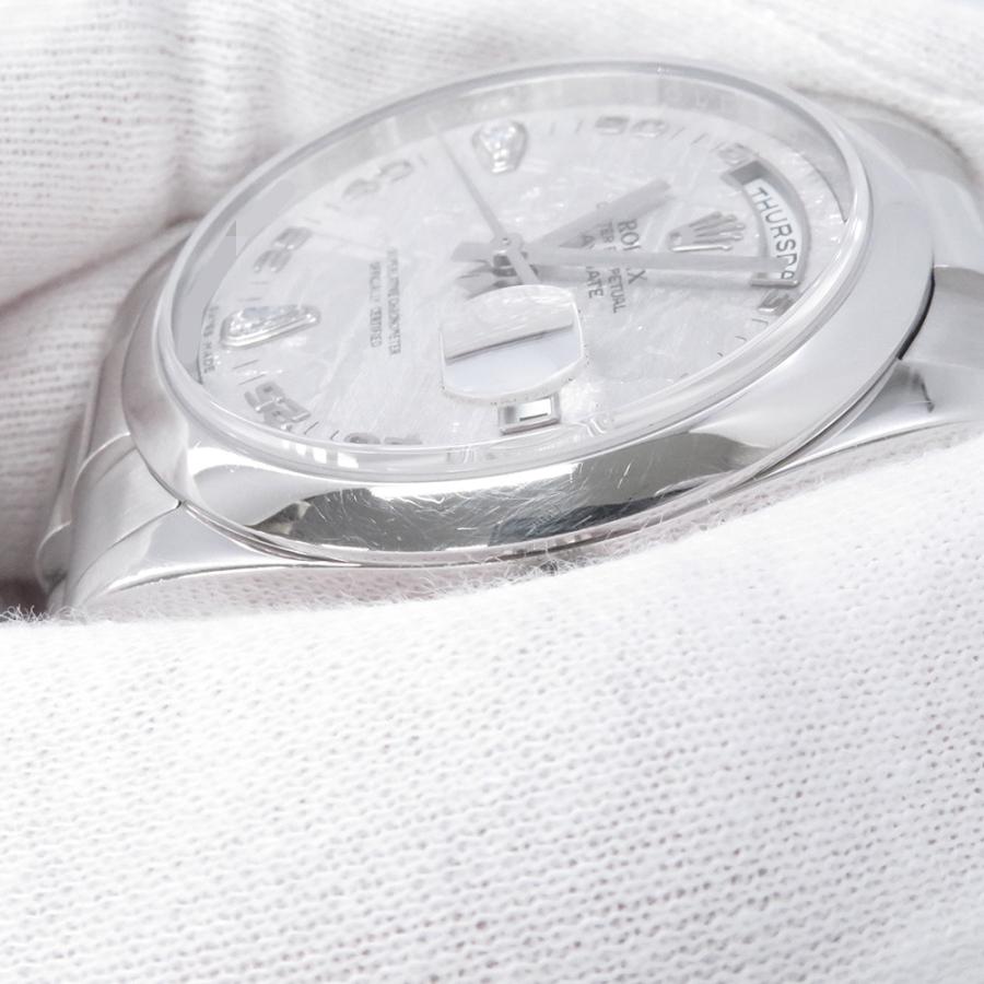 ロレックス デイデイト M番 PT950 118206 2BR ROLEX 腕時計 ウォッチ
